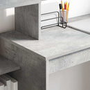 Bord Beton Grå Konstrueret træ 100 x 40 x 90 cm