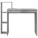 Bord Beton Grå Konstrueret træ 100 x 40 x 90 cm