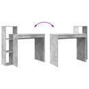 Bord Beton Grå Konstrueret træ 100 x 40 x 90 cm