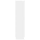 Highboard Hvid 35 x 39 x 168 cm