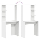Bord Hvid Konstrueret træ 78,5 x 37 x 154,5 cm