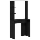 Bord Sort eg Konstrueret træ 78,5 x 37 x 154,5 cm