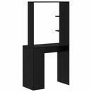 Bord Sort eg Konstrueret træ 78,5 x 37 x 154,5 cm