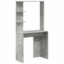 Bord Beton Grå Konstrueret træ 78,5 x 37 x 154,5 cm
