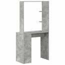 Bord Beton Grå Konstrueret træ 78,5 x 37 x 154,5 cm
