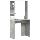 Bord Beton Grå Konstrueret træ 78,5 x 37 x 154,5 cm