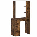 Bord Røget eg Konstrueret træ 78,5 x 37 x 154,5 cm