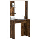 Bord Røget eg Konstrueret træ 78,5 x 37 x 154,5 cm