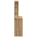 Bord Artisan Egetræ Konstrueret træ 78,5 x 37 x 154,5 cm