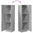 Highboard Grå Sonoma 31,5 x 32 x 122,5 cm