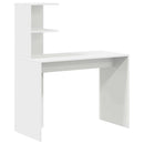 Bord Hvid 102 x 50 x 124 cm Konstrueret træ