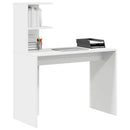 Bord Hvid 102 x 50 x 124 cm Konstrueret træ