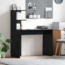 Bord Sort eg 102 x 50 x 124 cm Konstrueret træ