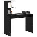 Bord Sort eg 102 x 50 x 124 cm Konstrueret træ
