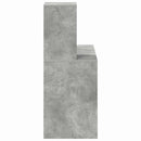 Bord Beton Grå 102 x 50 x 124 cm Konstrueret træ