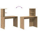 Bord Artisan Egetræ 102 x 50 x 124 cm Konstrueret træ