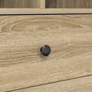 Highboard med skuffe Sonoma eg 45,5 x 34 x 127 cm
