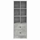 Highboard med skuffe Beton Grå 45,5 x 34 x 127 cm