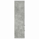 Highboard med skuffe Beton Grå 45,5 x 34 x 127 cm