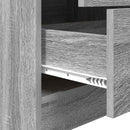 Highboard med skuffe Grå Sonoma 45,5 x 34 x 127 cm