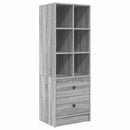 Highboard med skuffe Grå Sonoma 45,5 x 34 x 127 cm