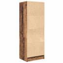 Highboard med skuffe Gammelt træ 45,5 x 34 x 127 cm