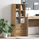Highboard med skuffe Artisan Egetræ 45,5 x 34 x 127 cm