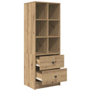 Highboard med skuffe Artisan Egetræ 45,5 x 34 x 127 cm