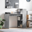 Bord Beton Grå Konstrueret træ 108 x 55 x 103.5 cm