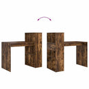 Bord Røget eg Konstrueret træ 108 x 55 x 103.5 cm