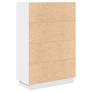 Bord Hvid 71,5 x 31,5 x 106,5 cm Konstrueret træ