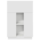 Bord Hvid 71,5 x 31,5 x 106,5 cm Konstrueret træ