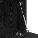 Bord Sort eg 71,5 x 31,5 x 106,5 cm Konstrueret træ
