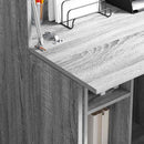 Bord Grå Sonoma Konstrueret træ 71,5 x 31,5 x 106,5 cm
