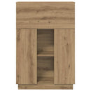 Bord Artisan Egetræ Konstrueret træ 71,5 x 31,5 x 106,5 cm