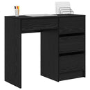 Bord Sort eg Konstrueret træ 90 x 37.5 x 75 cm