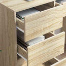 Bord Sonoma eg Konstrueret træ 90 x 37.5 x 75 cm
