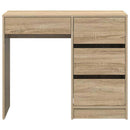 Bord Sonoma eg Konstrueret træ 90 x 37.5 x 75 cm