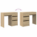 Bord Sonoma eg Konstrueret træ 90 x 37.5 x 75 cm