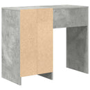 Bord Beton Grå Konstrueret træ 90 x 37.5 x 75 cm