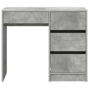 Bord Beton Grå Konstrueret træ 90 x 37.5 x 75 cm