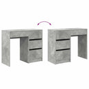 Bord Beton Grå Konstrueret træ 90 x 37.5 x 75 cm