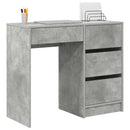 Bord Beton Grå Konstrueret træ 90 x 37.5 x 75 cm