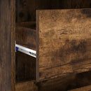 Bord Røget eg Konstrueret træ 90 x 37.5 x 75 cm