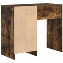 Bord Røget eg Konstrueret træ 90 x 37.5 x 75 cm