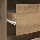 Bord Artisan Egetræ Konstrueret træ 90 x 37.5 x 75 cm