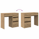 Bord Artisan Egetræ Konstrueret træ 90 x 37.5 x 75 cm