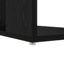 Bord Sort eg Konstrueret træ 130 x 50,5 x 75 cm