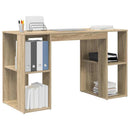 Bord Sonoma eg Konstrueret træ 130 x 50,5 x 75 cm