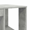 Bord Beton Grå Konstrueret træ 130 x 50,5 x 75 cm
